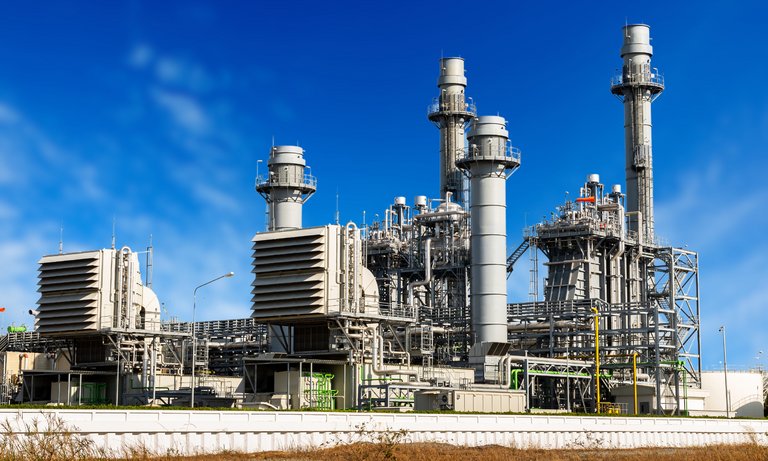 Photo of a process engineering system for Direct Air Carbon Capture.