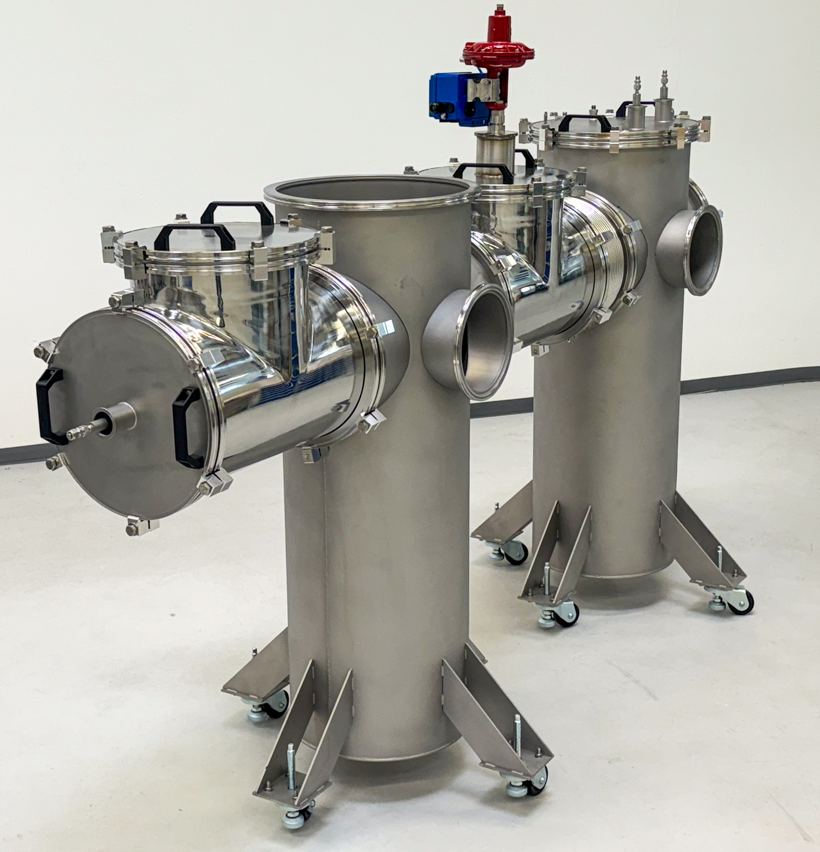 Illustration of a set-up for hydrogen liquification.