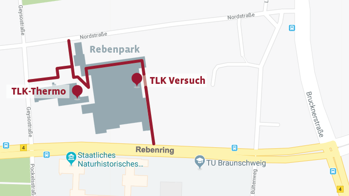 Wegbeschreibung zur Anfahrt Wegbeschreibung zur Anfahrt der Firma TLK-Thermo